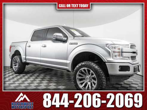 Lifted 2020 Ford F-150 Platinum 4x4 - - by dealer for sale in Spokane Valley, MT