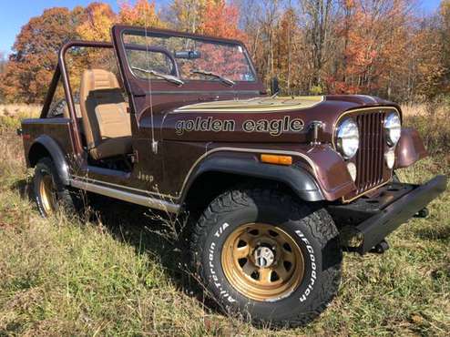 1980 *Jeep* *CJ-7* *Golden Eagle* Brown - cars & trucks - by dealer... for sale in Johnstown , PA