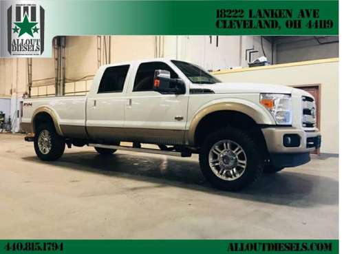 2011 Ford F350 Diesel 4x4 PowerStroke King Ranch,157k miles,Navi, for sale in Cleveland, OH