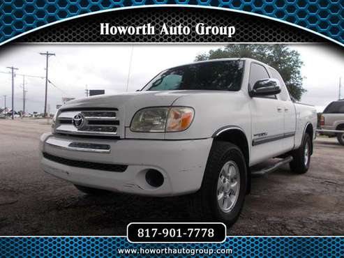 2005 Toyota Tundra SR5 Access Cab 2WD - - by dealer for sale in Weatherford, TX