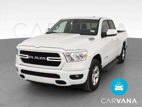 2020 Ram 1500 Quad Cab Big Horn Pickup 4D 6 1/3 ft pickup White - -... for sale in Palmdale, CA