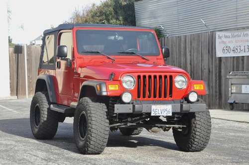 2003 Jeep Wrangler - Limited Miles for sale in Belmont, CA