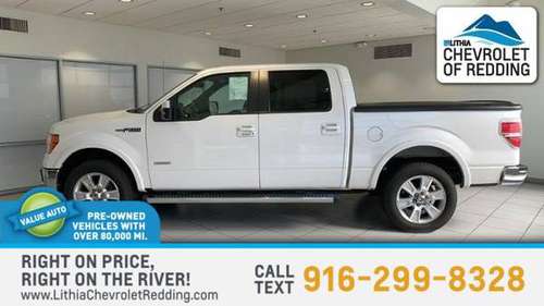 2011 Ford F-150 4WD SuperCrew 145 Lariat - - by dealer for sale in Redding, CA