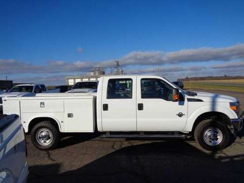 2015 FORD F-250 SUPER DUTY XL 6.7L DIESEL UTILITY BOX LOW LOW MILES... for sale in Dorchester, WI