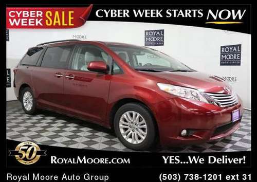 2015 Toyota Sienna XLE Premium EASY FINANCING!! - cars & trucks - by... for sale in Hillsboro, OR