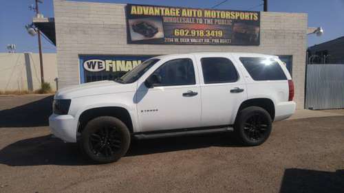 2008 CHEVY TAHOE 4X4 *3RD ROW SEATING* 5.3 V8 - cars & trucks - by... for sale in Phoenix, AZ