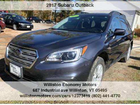 ►►2017 Subaru Outback 2.5i Premium AWD 40k Miles for sale in Williston, VT