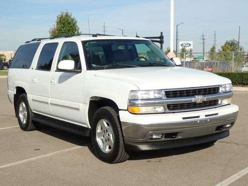2005 Chevrolet Suburban 1500 SUV LT (Summit White) GUARANTEED for sale in Sterling Heights, MI