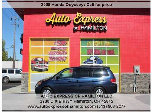 2008 Honda Odyssey $399 Down+TAX BUY HERE PAY HERE - cars & trucks -... for sale in Hamilton, OH