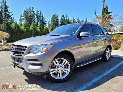 2012 Mercedes-Benz M-Class ML 350 BlueTEC AWD 4MATIC 4dr SUV - cars for sale in Lynnwood, WA