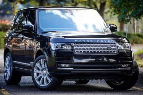 2015 LAND ROVER RANGE ROVER 510HP SUPERCHARGED JUST SERVICED - cars... for sale in Portland, OR