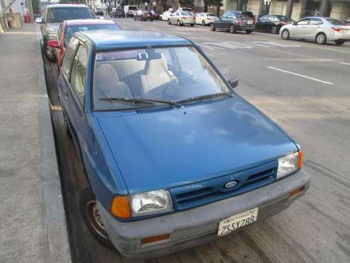 1990 Ford Festiva - cars & trucks - by owner - vehicle automotive sale for sale in San Francisco, CA