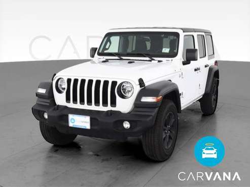 2019 Jeep Wrangler Unlimited Sport SUV 4D suv White - FINANCE ONLINE... for sale in Fort Worth, TX