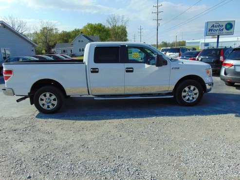 1 OWNER! 2010 FORD F-150 CREW CAB XLT 4X4 - - by for sale in CHURUBUSCO, IN, IN