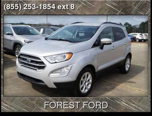2018 Ford EcoSport SE - - by dealer - vehicle for sale in Forest, MS