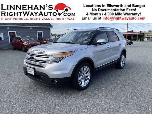 2014 Ford Explorer Limited Autocheck Available on Every Vehicle for sale in Bangor, ME