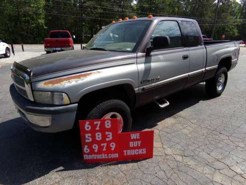 1998 DODGE 1500 4X4 EXTENDED CAB SHORTBED - - by for sale in Locust Grove, GA