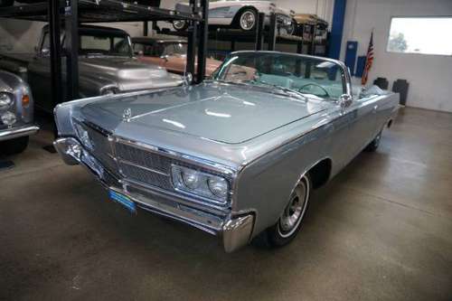 1965 Chrysler Imperial Crown 413/340HP V8 Convertible Stock 2225 for sale in Torrance, CA