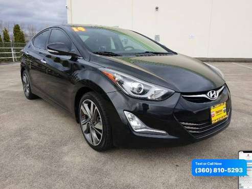 2014 Hyundai Elantra Limited - cars & trucks - by dealer - vehicle... for sale in Bellingham, WA