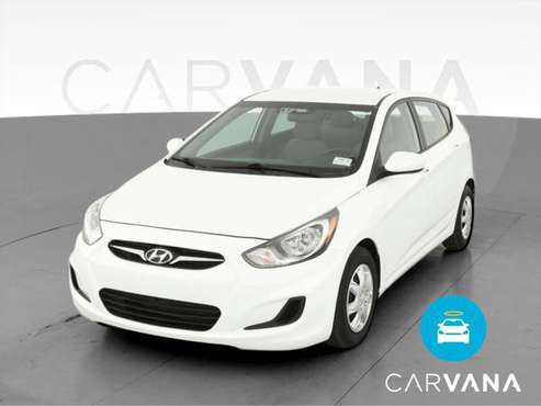 2014 Hyundai Accent GS Hatchback 4D hatchback White - FINANCE ONLINE... for sale in Washington, District Of Columbia