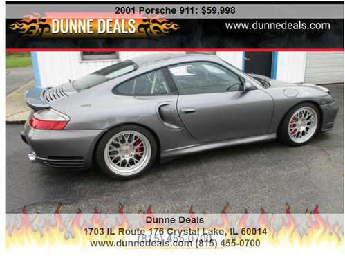 2001 Porsche 911 AWD Turbo Coupe - 1 Owner - Only 68k miles - cars &... for sale in Crystal Lake, IL