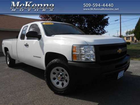 2013 Chevrolet Silverado 1500 Work Truck 4x4 4dr Extended Cab 8 ft for sale in Union Gap, WA