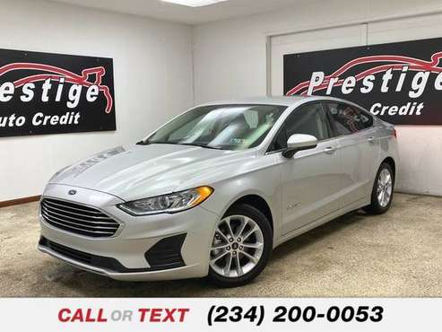 2019 Ford Fusion Hybrid SE - cars & trucks - by dealer - vehicle... for sale in Akron, PA