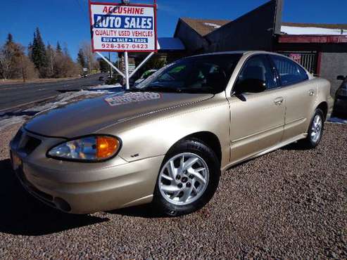 2003 PONTIAC GRAND AM FWD STRONG V6 REAR SPOILER EXTRA CLEAN (SOLD)... for sale in Pinetop, AZ