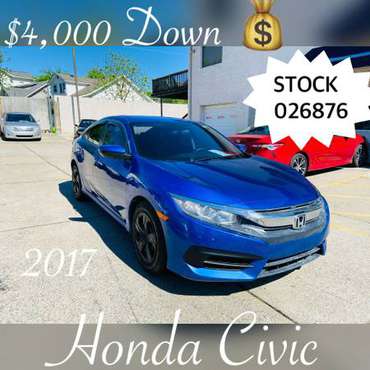2017 Honda Civic - - by dealer - vehicle automotive sale for sale in Nashville, TN