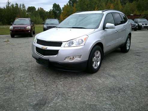 Chevrolet Traverse LT AWD 3rd ROW DVD 1 OWNER **1 year warranty** -... for sale in hampstead, RI