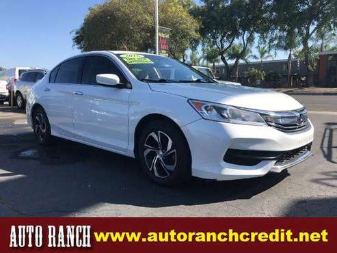 2016 Honda Accord LX EASY FINANCING AVAILABLE for sale in Santa Ana, CA