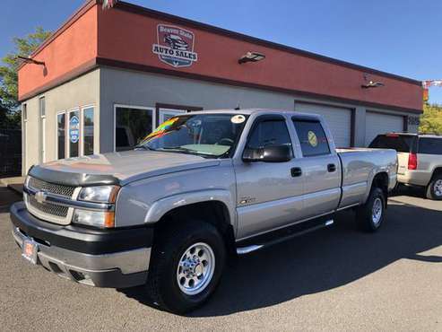 Low Miles Duramax Diesel 2004 Chevrolet Silverado 3500 4WD Leather for sale in Albany, OR