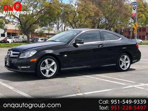 2012 Mercedes-Benz C-Class 2dr Cpe C 250 RWD for sale in Corona, CA