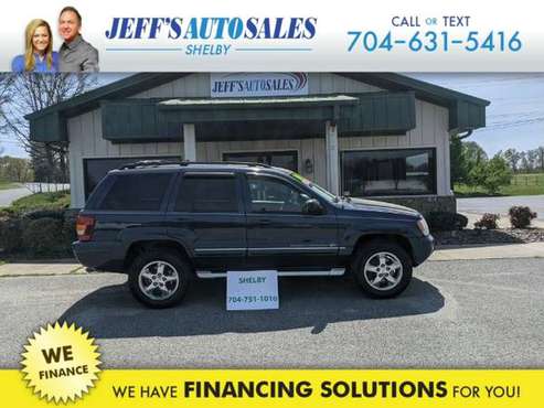 2004 Jeep Grand Cherokee Overland 4WD - Down Payments As Low As 500 for sale in Shelby, NC