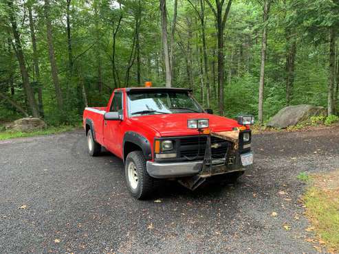 1995 Chevy K1500 Plow Truck for sale in Amherst, MA
