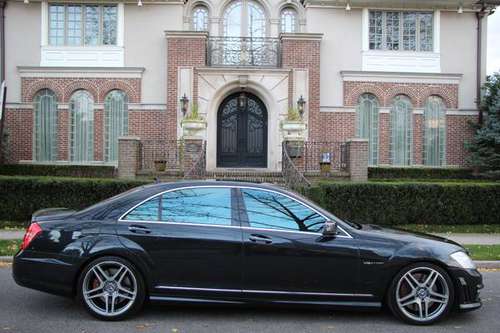 2011 MERCEDES S63 AMG MAGNETITE BLK OVER BLK RED STITCH PIANO BLK... for sale in Brooklyn, NY