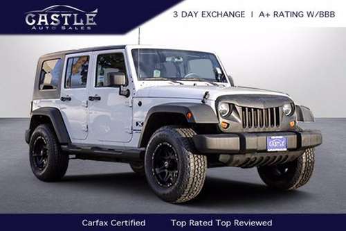 2008 Jeep Wrangler 4x4 4WD SUV Unlimited X Convertible - cars &... for sale in Lynnwood, HI