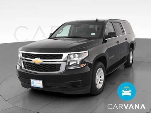 2020 Chevy Chevrolet Suburban LT Sport Utility 4D suv Black -... for sale in Fort Myers, FL