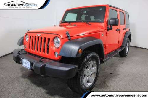 2018 Jeep Wrangler JK Unlimited, Firecracker Red Clearcoat - cars & for sale in Wall, NJ