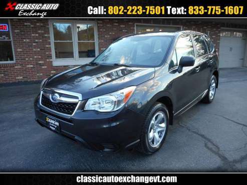 2015 Subaru Forester 2 5i - - by dealer - vehicle for sale in BERLIN, VT