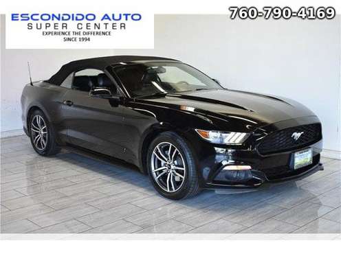 2017 Ford Mustang EcoBoost Premium Convertible - Financing For All! for sale in San Diego, CA
