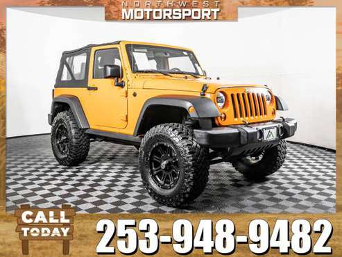Lifted 2012 *Jeep Wrangler* Sport 4x4 for sale in PUYALLUP, WA