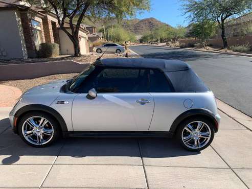 2005 Mini Cooper S Convertible - LOW MILES - cars & trucks - by... for sale in Mesa, AZ