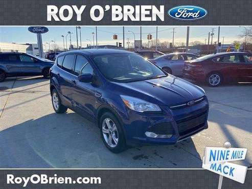 2015 Ford Escape SUV SE - Ford Deep Impact Blue - cars & trucks - by... for sale in St Clair Shrs, MI