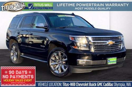 2019 Chevrolet Tahoe 4x4 4WD Chevy Premier SUV - cars & trucks - by... for sale in Olympia, WA