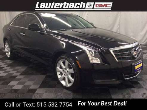 2014 Caddy Cadillac ATS Standard AWD hatchback Black for sale in IA