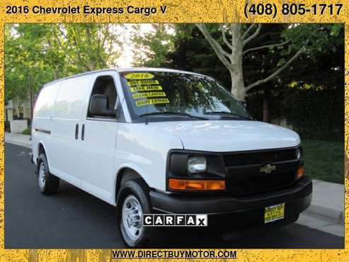 2016 Chevrolet Express Cargo Van RWD 2500 135 - - by for sale in San Jose, CA