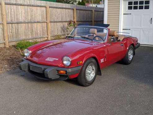 1980 Triumph Spitfire 1500 MINT for sale in Wethersfield, CT