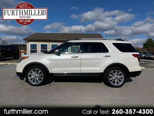 2014 Ford Explorer Limited 4WD 3RD Row LOADED Remote Start NAV SYNC... for sale in Auburn, IN 46706, IN