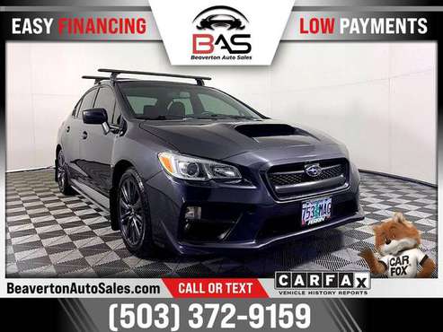 2015 Subaru WRX FOR ONLY 255/mo! - - by dealer for sale in Beaverton, OR